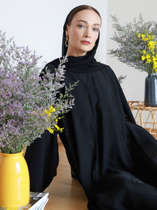 Zafeera Abaya in Black