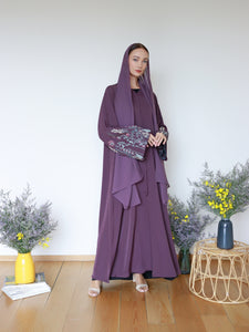 Marya Abaya in Deep Plum