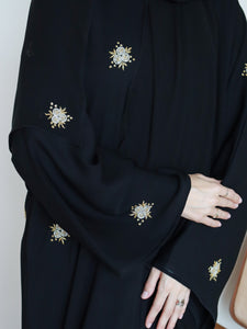 Zaira Abaya in Black