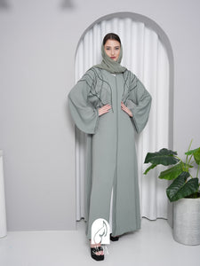 Layla Abaya in Sage