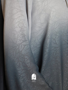 Najma Ombre Abaya 2.0 in Grey