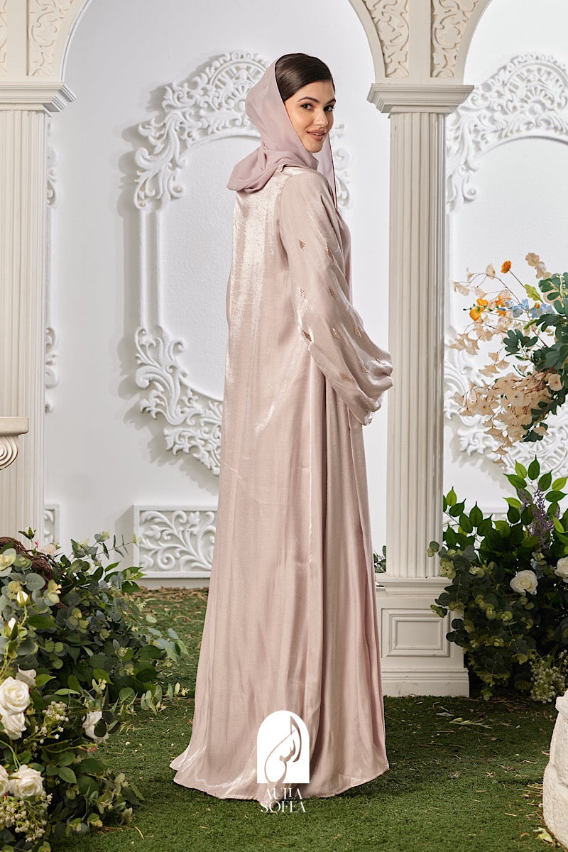 Khadija Abaya in Pale Pink