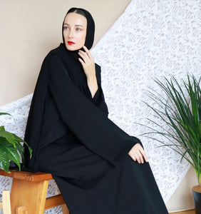 Fareeda Abaya in Black
