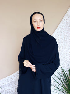 Fareeda Abaya in Navy