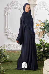 Adawiya Abaya in Navy Blue