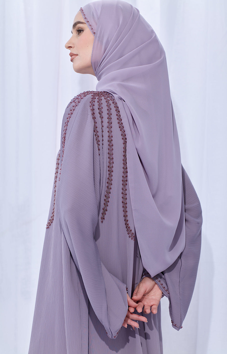 Nawal Abaya (Available in 4 colors)