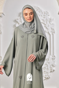 Zaira Abaya in Sage