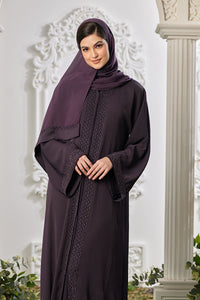 Kyra Abaya in Dark Plum